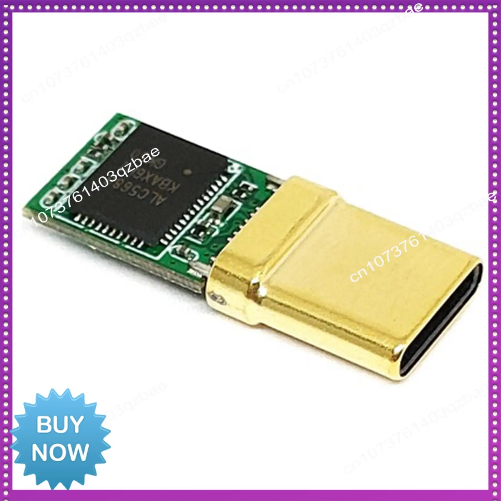 Горячая вилка Ltem USB-C, чип декодера ALC5686, позолоченный 1U, аудиоразъем 32 бит 384 кГц, разъем для быстрой зарядки, адаптер «сделай сам» (art.: 3920cfbbc3f57) - 3920cfbbc3f57
