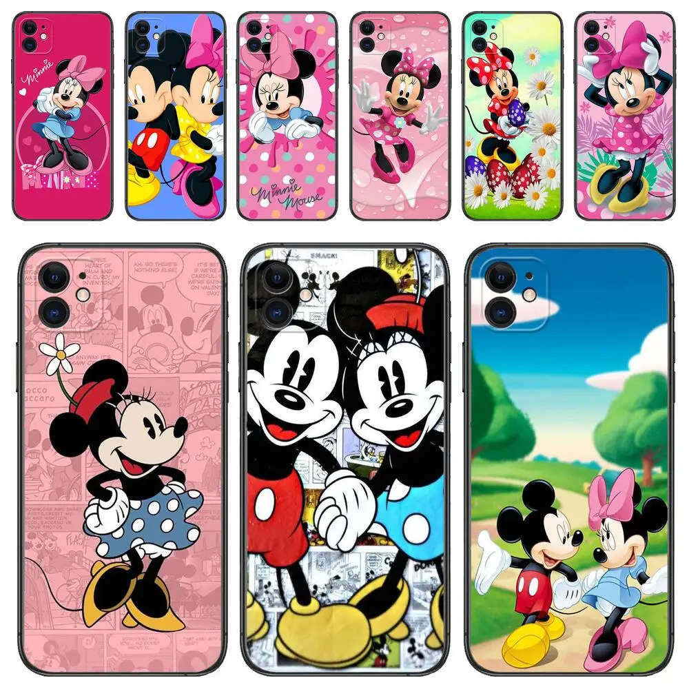 

mickey minnie game phone Case For IPhone 13 12 11 Pro Max Mini SE XR X XS Max 8Plus 7plus 6 6S New Shell phone Case