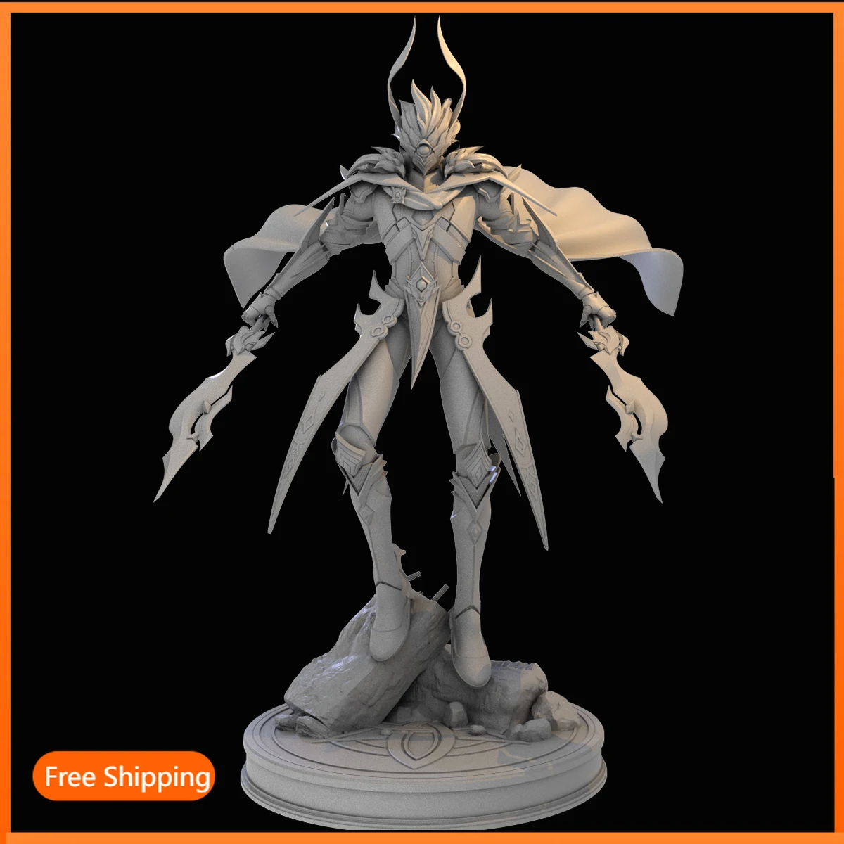 

1/12 Resin Model Kits Resin Figure DIY Unpainted White Moldgenshin Ajax Dardalla GK White Model Soldier 3D Printing Resin 75S