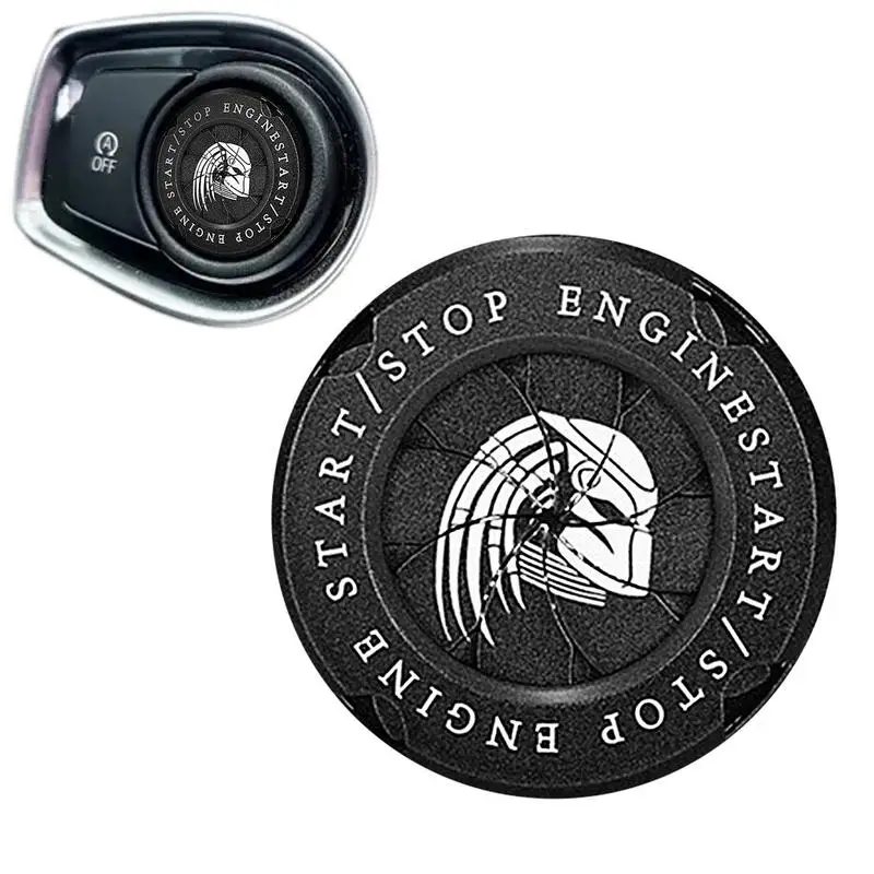 

Универсальная нажимная кнопка запуска Крышка переключатель кнопка запуска Одно нажатие Крышка зажигания двигателя для Land Range Rover Sports