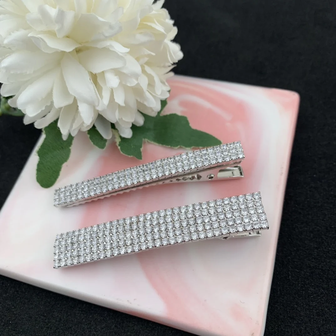 

European and American popular full Zircon hairpin