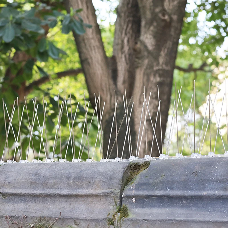 Отпугиватель птиц из нержавеющей стали средство защиты от на балконе 25 см 1 шт.