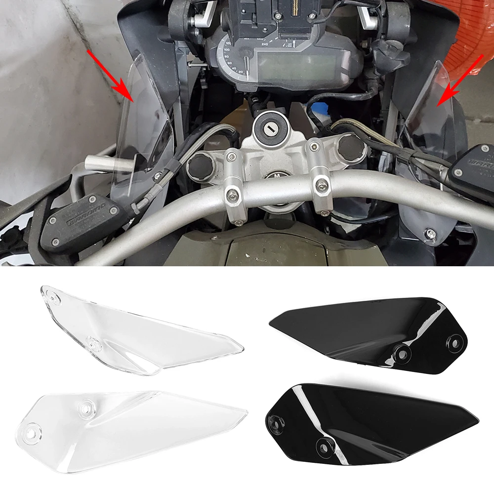 

Motorcycle Windshield Windscreen Wind Side Deflector HandShield Handguard For BMW R1200GS ADV 2014-2019 R1250GS Adventure 19-21
