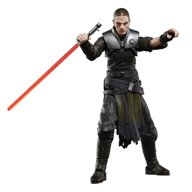 Фото В наличии Hasbro Star Wars The Black Series Force Unleashed Starkiller 15 см, коллекция экшн-фигурок, оригинальные игрушки, модель, подарки №5