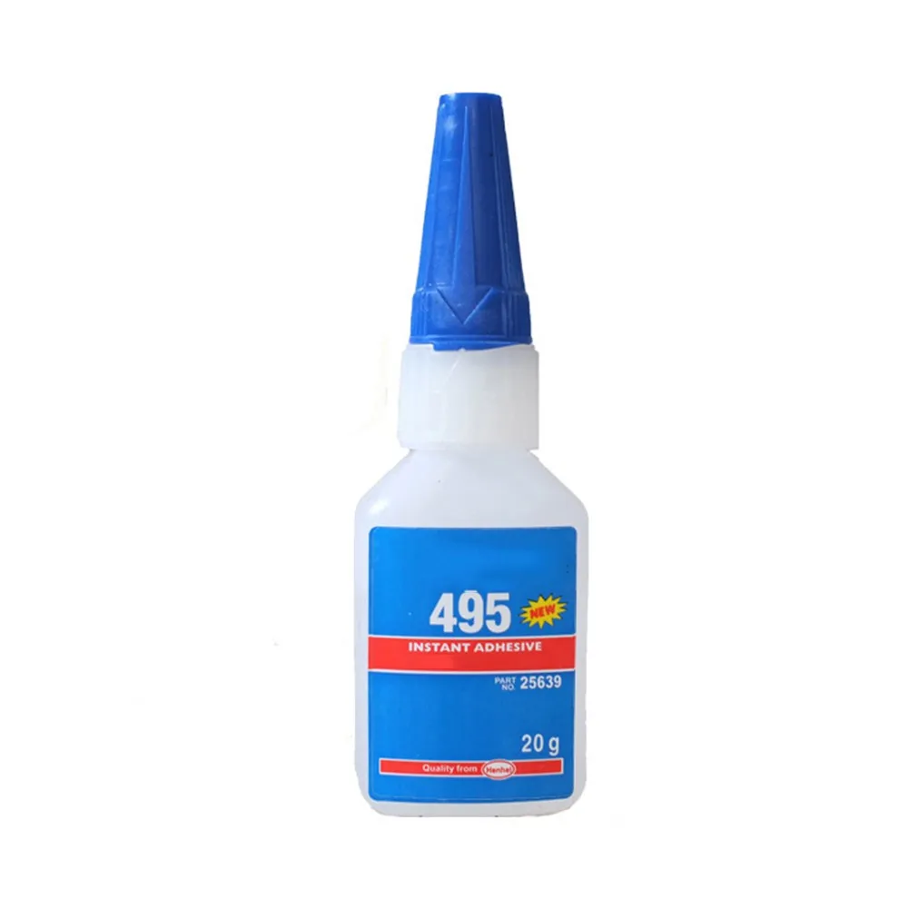

Ethyl Cyanoacrylate 495 Instant Adhesive 20/60mpa.s 5-20 Seconds Brand New