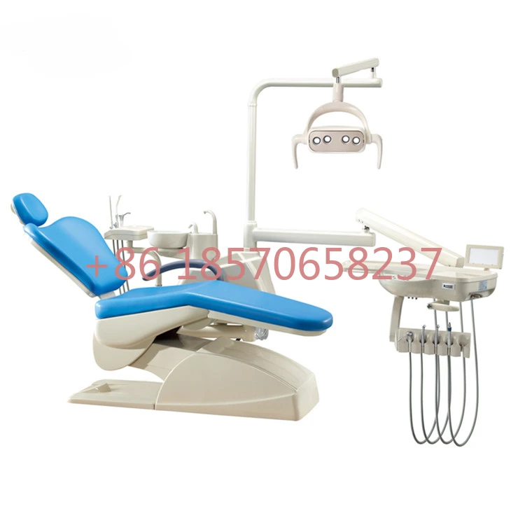 

SCS Cheap Price Clinic Equipment Dental Chair Unit with Luxury Operating Light