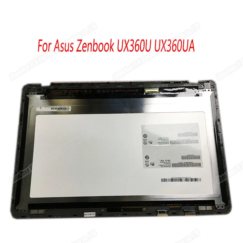 13,3 ЖК-панель, экран для ноутбука B133HAN02.7 для ASUS Zenbook ux360u UX360 UX360UA, ЖК-сенсорный дигитайзер в сборе FHD QHD B133HAN02.7