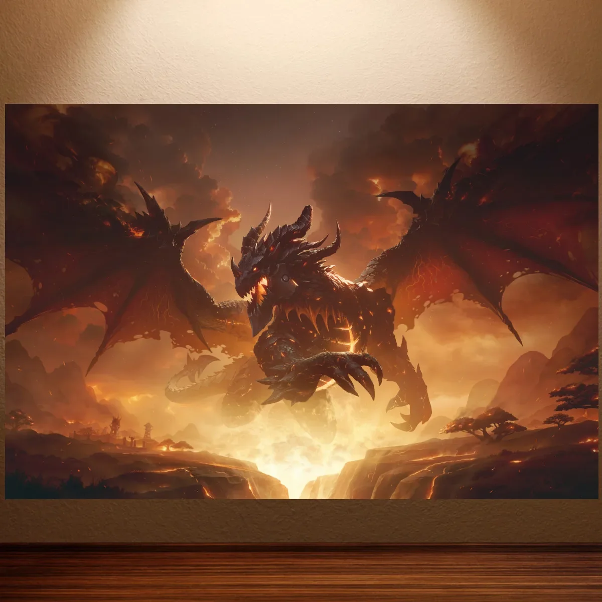 

Плакат World of Warcraft WOW 20-летие WXPYU