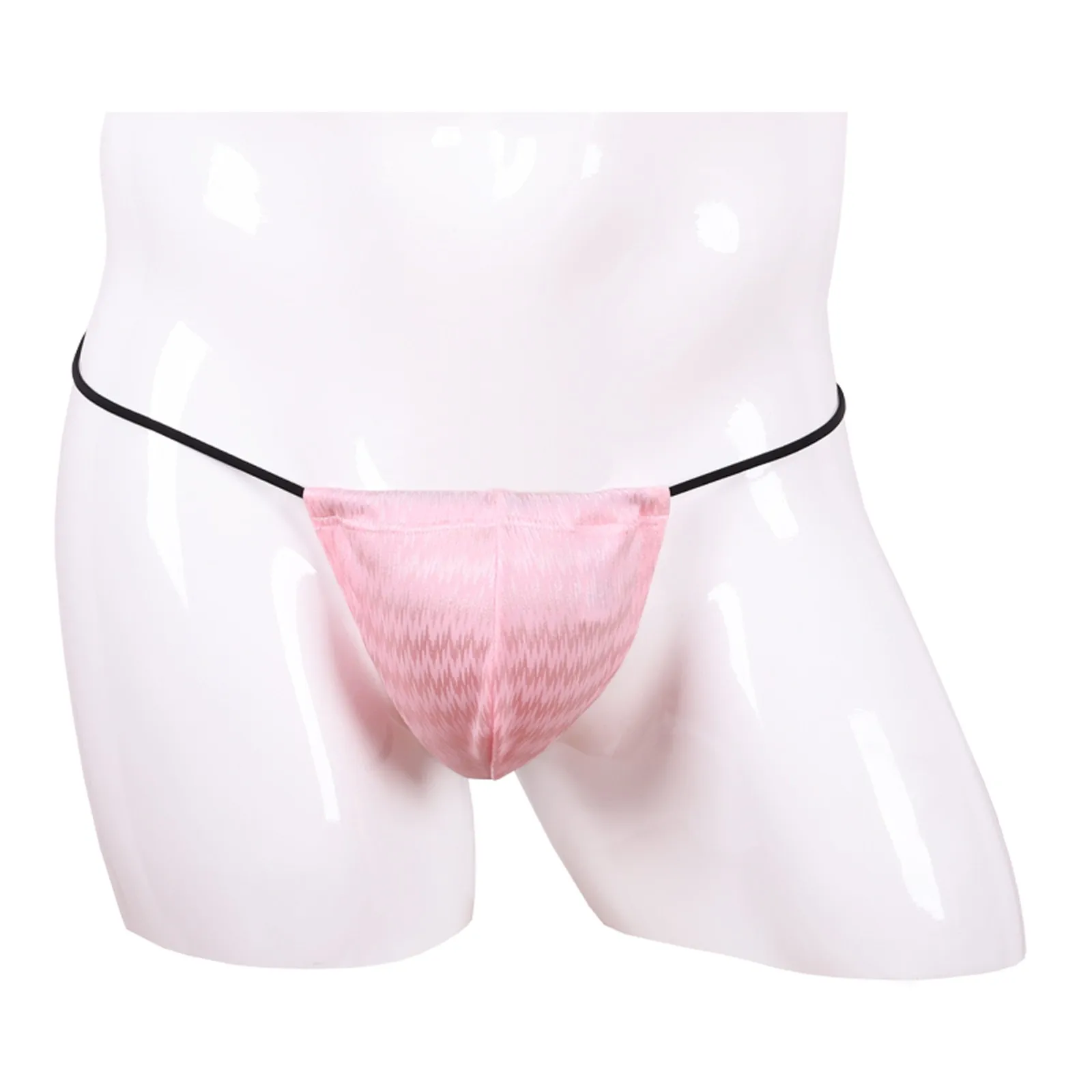 

Mens Thongs Sexy Bulge Pouch Open Waist Elastic Intimates Seamless Solid Color G-String Arrow Shorts Panties Underpants Intimate