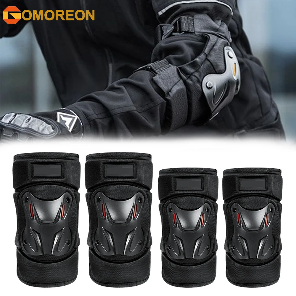 

1Pair Skating Protective Gear Adult Knee Elbow Pads for Roller Skating Skateboarding, Skate Pads Adult Knee Pads for Men Women