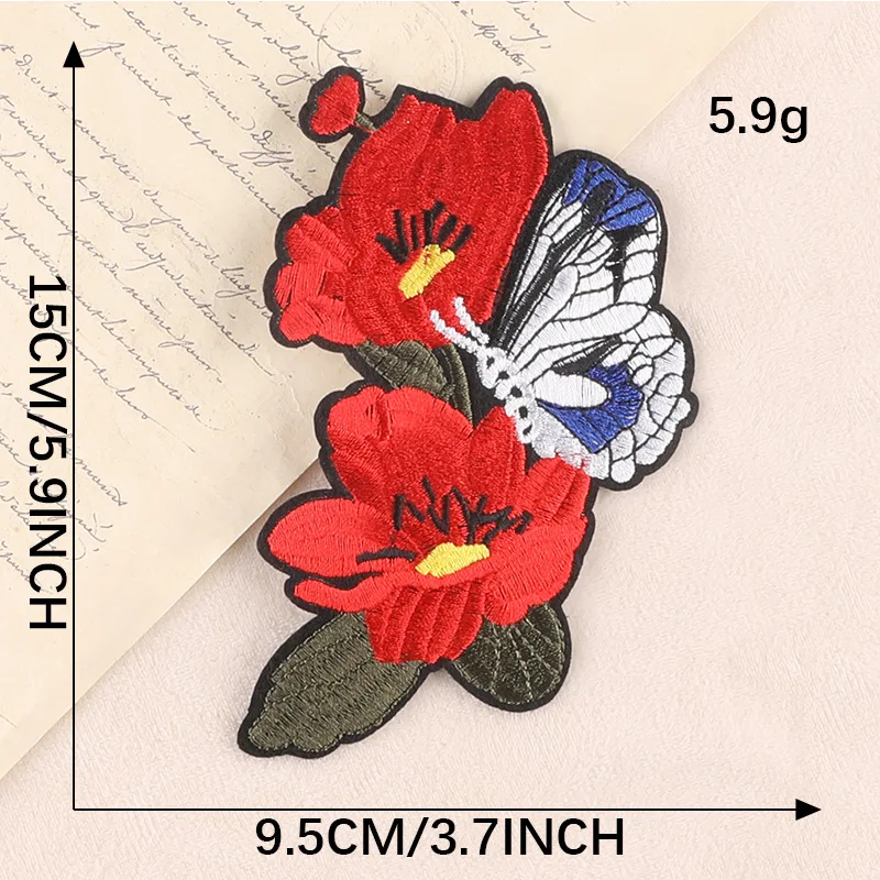 5 шт. вышитая термоклейкая аппликация для одежды | Дом и сад