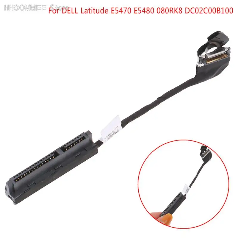 

1PC SATA HDD Connector Cable Hard Disk Interface For DELL Latitude E5470 E5480 080RK8 DC02C00B100