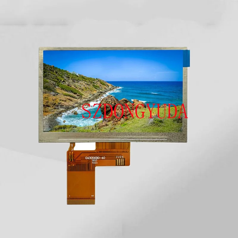 New 4.3 Inch 40Pin 272*480 043056B0-40 V3 For XFiberS XFS-FS-02+ Fmsion Splicer LCD Screen Display Panel