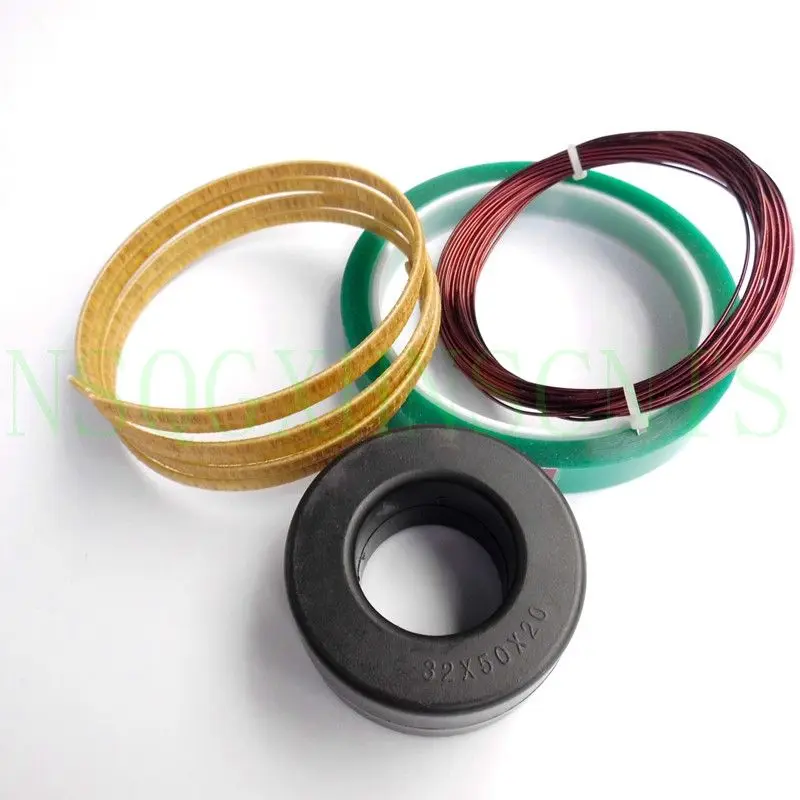 

Amorphous Iron Core Nanocrystalline Alloy Inverter Transformer Inductor Iron Core 50x32x20 Ring Type Magnetic Ring