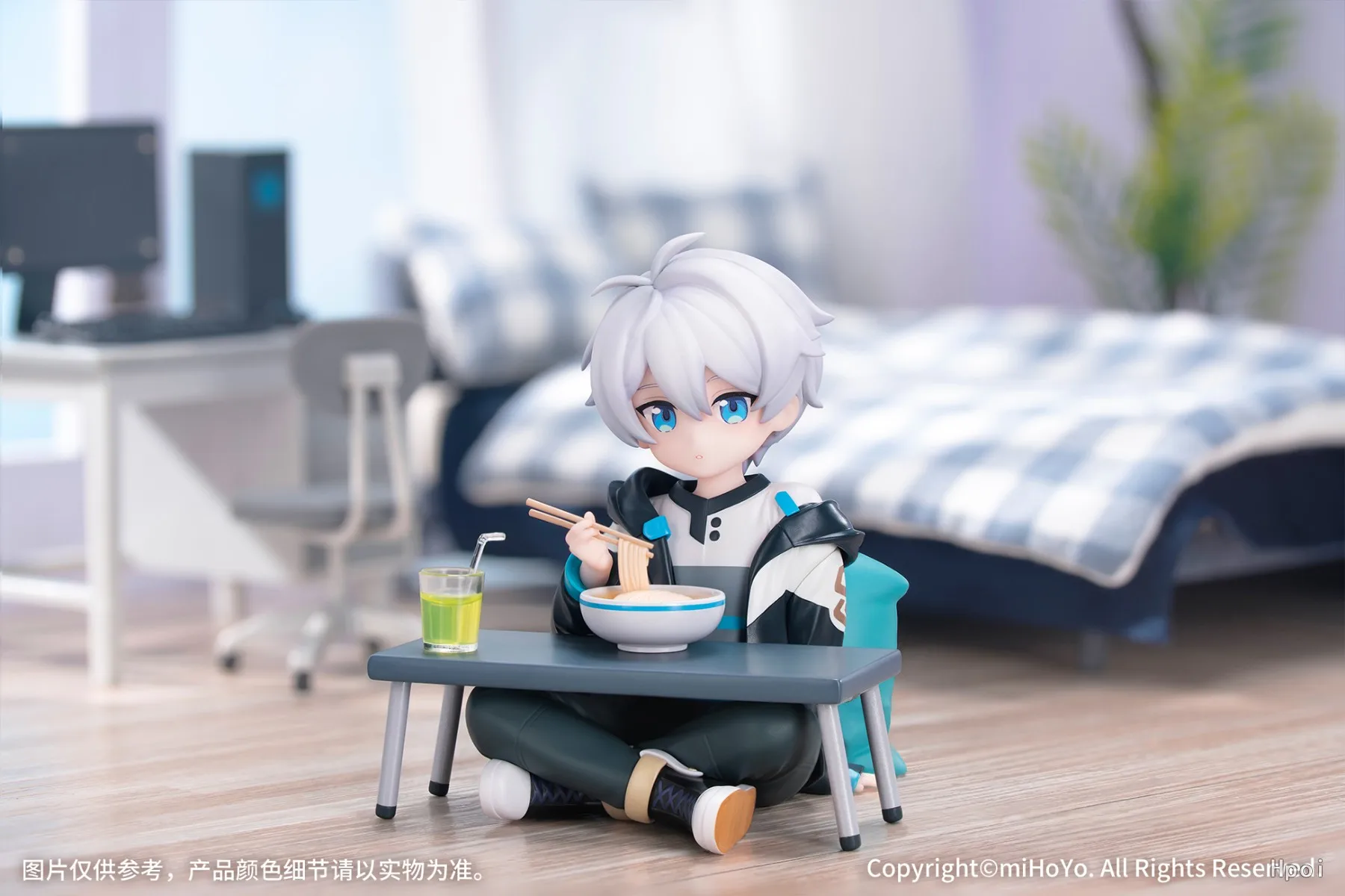 Фото В наличии: Оригинальная фигурка Myethos Honkai Impact 3rd Kevin, версия Little Bit Yingjie, 8 см, аниме-игрушка, модель, украшение №2