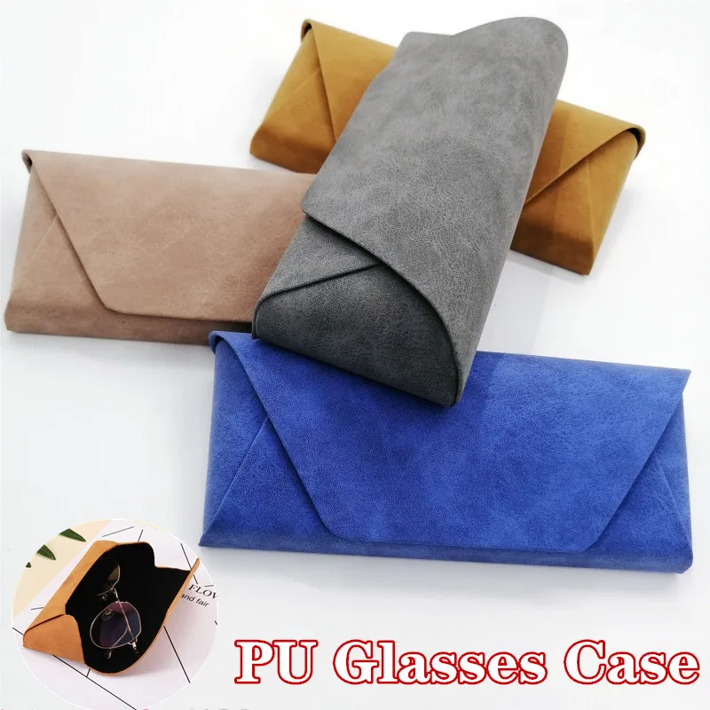 

PU Fashion Unisex Sunglasses Case Reading Eyeglasses Hard Zipper Box Glasses Bag Protective Pouch Case