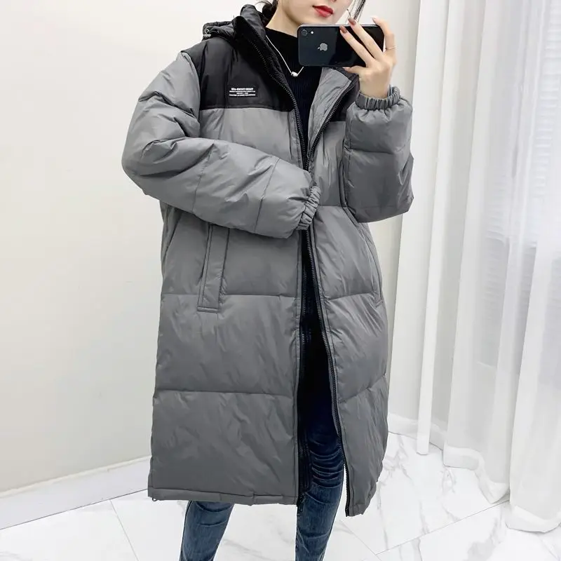 New Winter Jacket Women Thick Warm Down cotton Mid-length Jacket Parka Coat Woman Casual loose Korean Winter Jacket Female