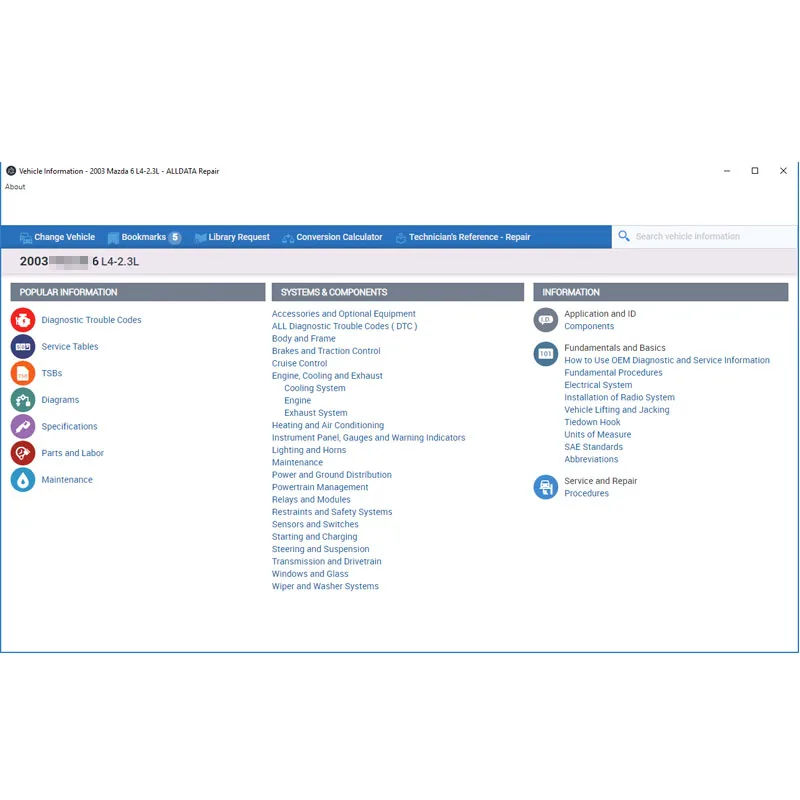 Онлайн учетная запись для автоматической передачи данных Alldata все данные FCA США