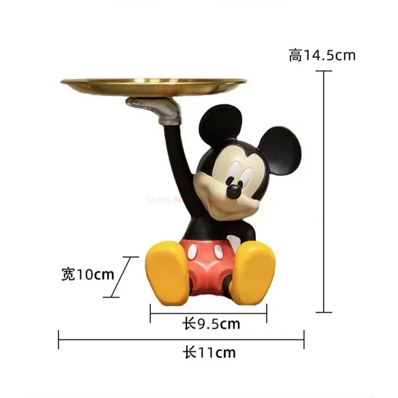 Новинка мультяшный Микки Маус из мультфильма Kawaii фотофигурка для дома мягкая