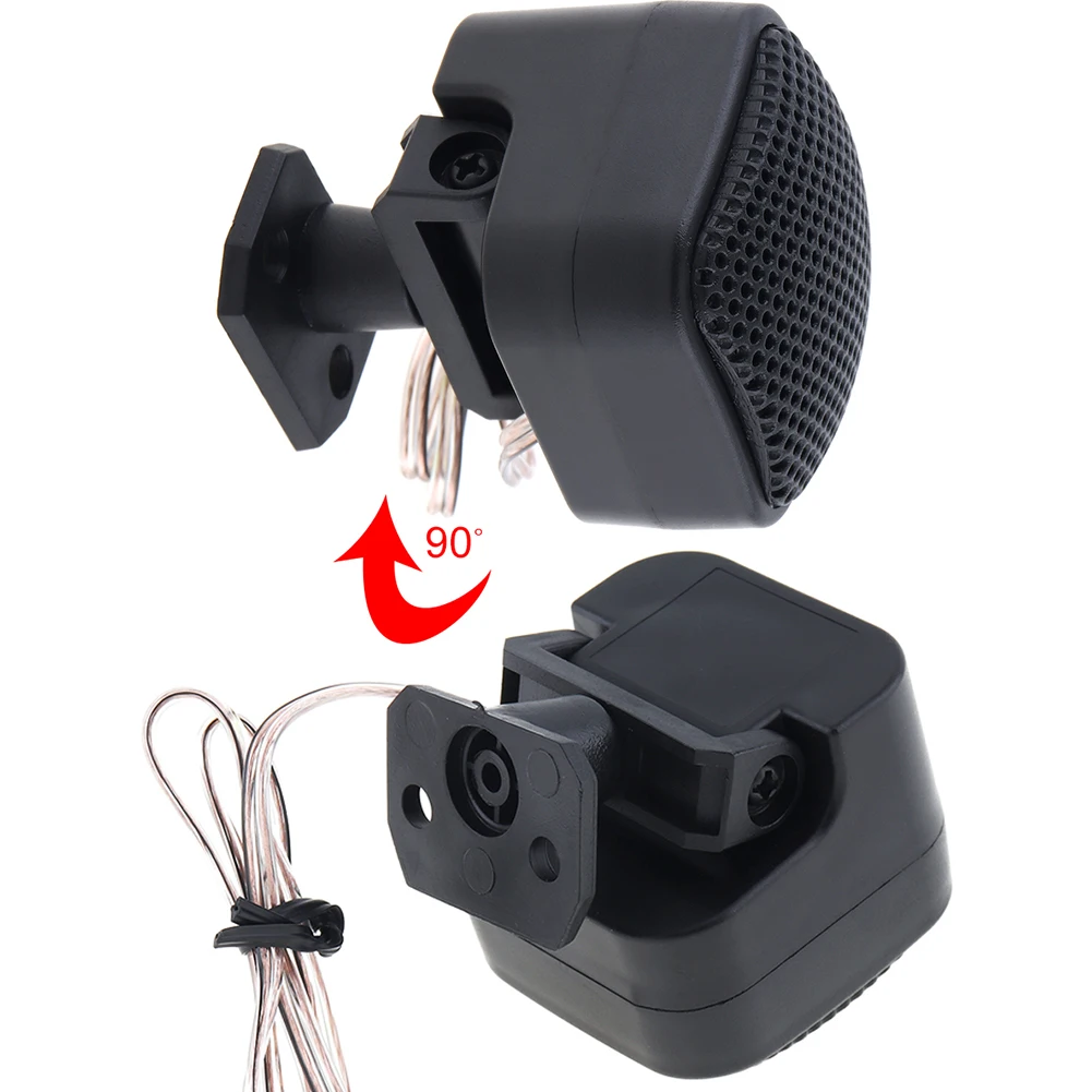 2Pcs High Quality Universal Mini Dome Tweeter Loudspeaker 2x 500W Loud Speaker Super Power Audio Sound For All Car Systems - купить по