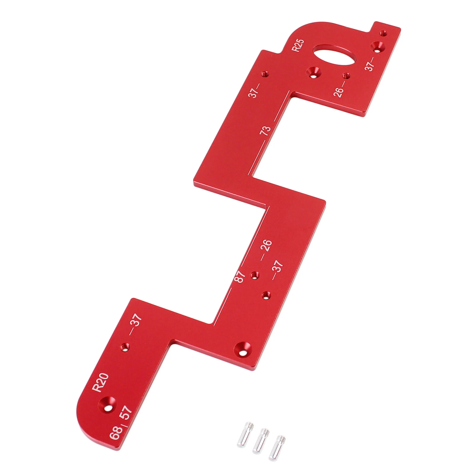 

Инструмент для позиционирования прорезей для мебели