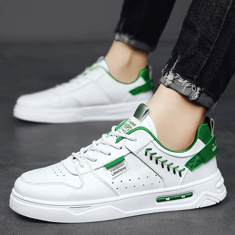 

Men's shoes 2023 spring new sports small white shoes men's trendy board shoes students teenagers casual tide shoes male models