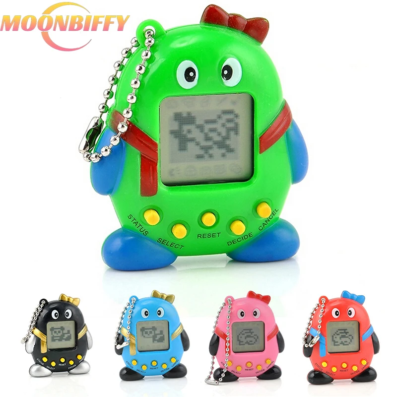 

Tamagotchies Electronic Pets Toys 90S Nostalgic Pets In One Virtual Cyber Pet Toy Funny Tamagochi Game Console Keyring Gift