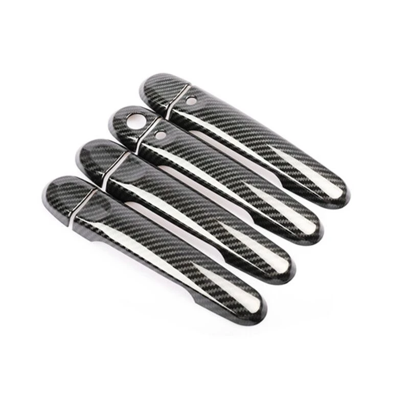 

Автозапчасти для Nissan Note E12 2013- 2017 2018 2019, углеродное волокно, хромированная крышка дверной ручки автомобиля, отделка, наклейки, стильные аксессуары