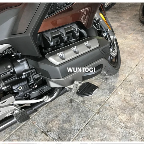 Для Honda Gold Wing 1800 аксессуары подставки для ног 3-сторонние регулируемые шоссейные колышки крепления Goldwing GL 1800 Tour DCT ножная педаль двигателя