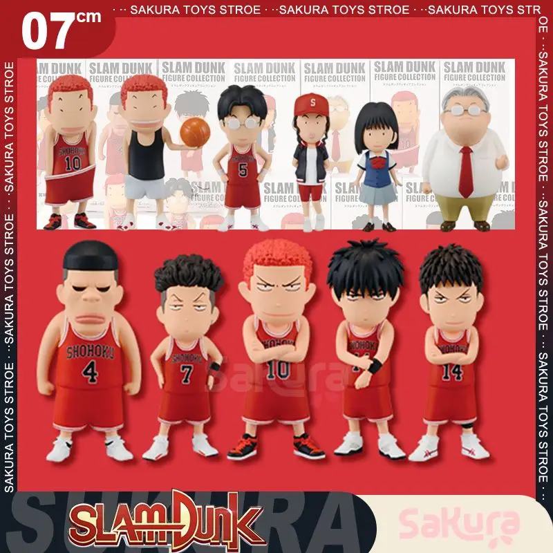 Slam Dunk Figure Movie Slam Dunk Hanamichi Sakuragi Miyagi Ryota Rukawa Kaede Mitsui Hisashi Akagi Takenori Q Ver Figure Toys