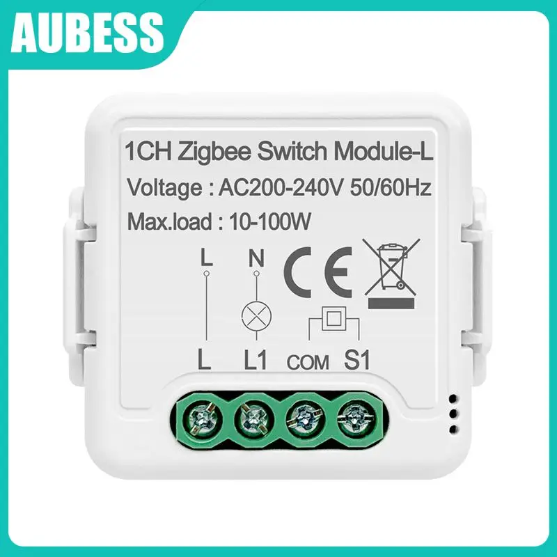 

Беспроводной умный выключатель Zigbee 3,0 с дистанционным управлением, 1/2/3 режима