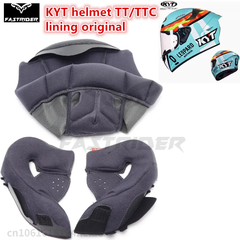 Полностью закрывающий шлем KYT TT/TTC/NF-R/NX-F/NF-J/NZ подкладка для полушлема GP M-2XL