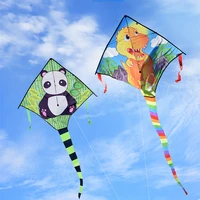 free shipping dinosaur kite flying children panda kite toys nylon kites birds kites