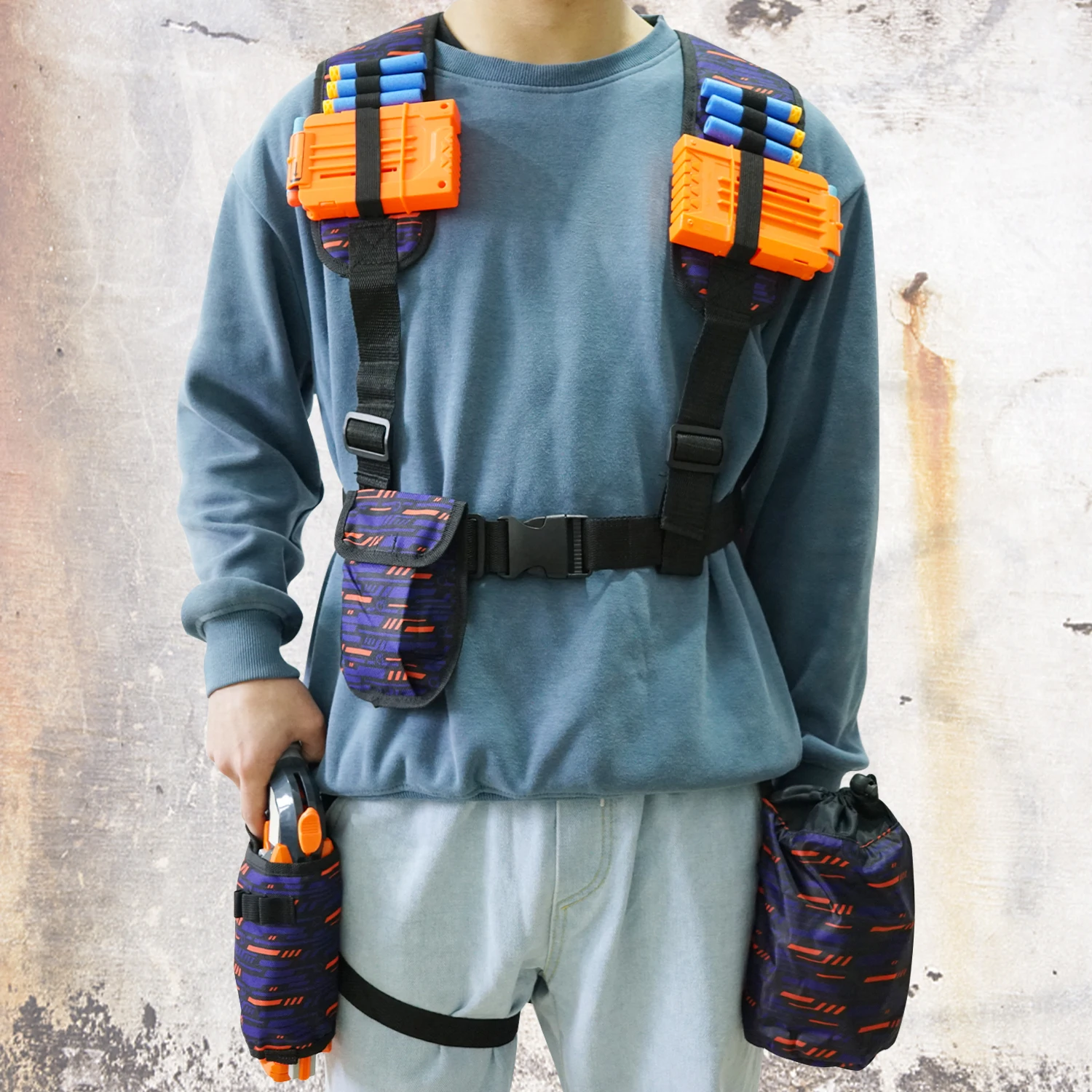 EKIND набор тактического оборудования жилет Дартс совместимый для Nerf Elite серии