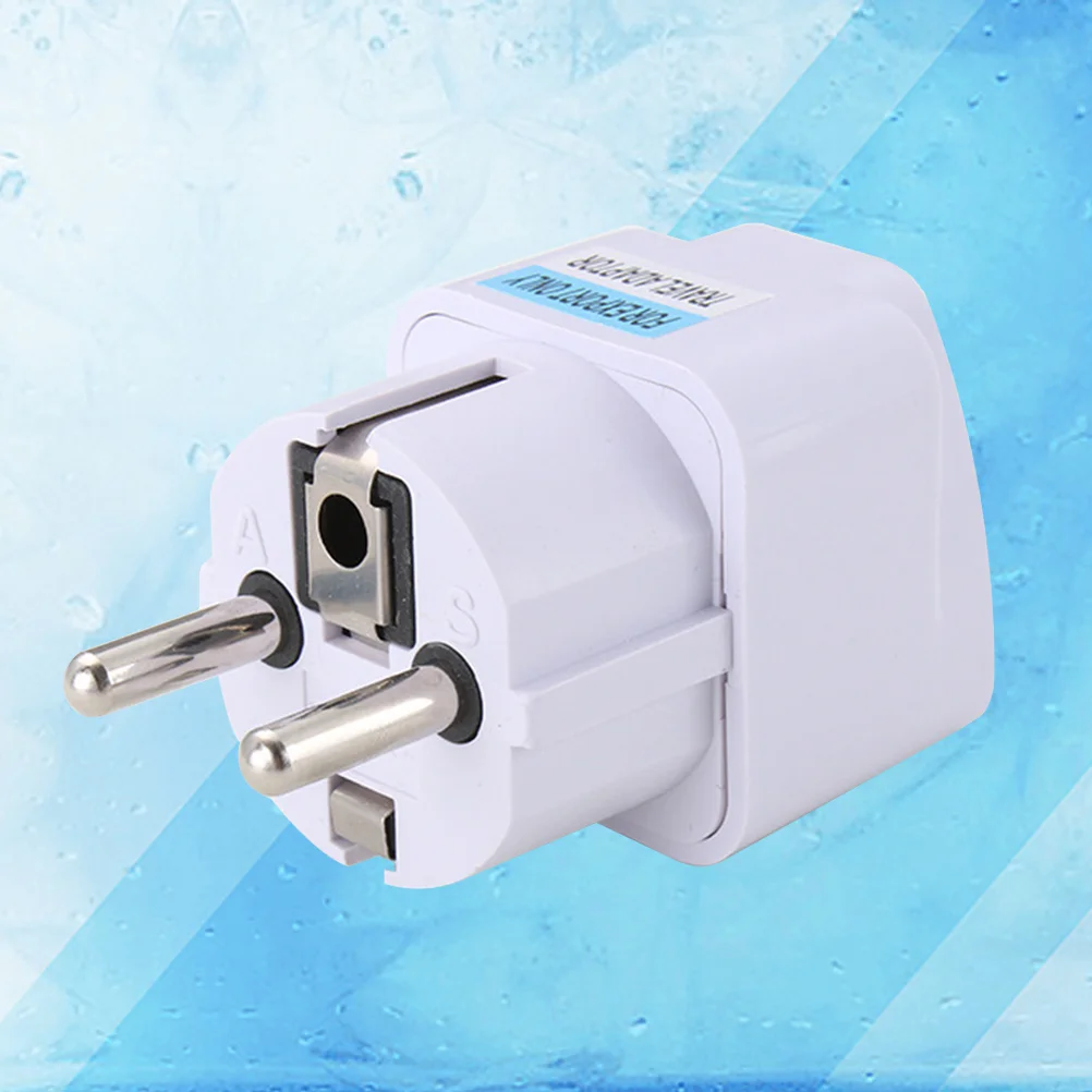 

1PC Type E/F Plug Adapter Worldwide Converter for Germany Denmark Netherlands France Korea