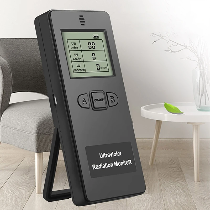Digital Ultraviolet Radiation Detector UV UVI Meter Dosimeter Tester With Temperature Display For Home Outdoor |