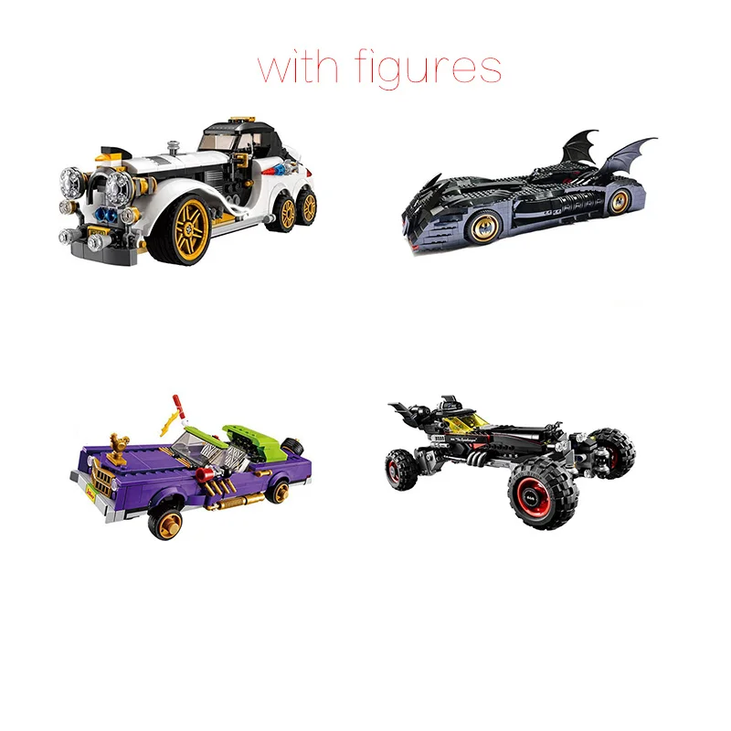 Детский конструктор Бэтмобиль для мальчиков и девочек |