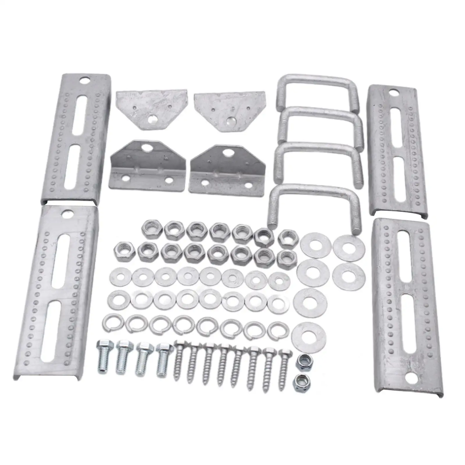 Комплект поворотных кронштейнов с верхней крышкой U-образные болты винты гайки