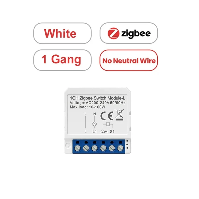 

Модуль умного выключателя света NoEnName_Null WiFi/Zigbee