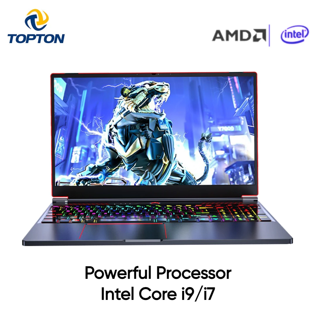 

Factory 16.1" Discrete Graphic Card Laptops Mini Pc Intel Core i9 10880H i7 10870H Nvidia GTX 1650 Ultrabook Windows 11/10 Pro