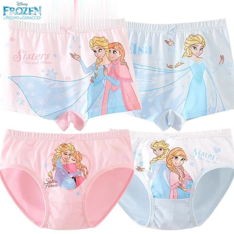 

Original Disney Frozen Aisha Princess Girls Underwear Boxer Children's Shorts Cotton Kids Baby Little Girls Boxer Panties