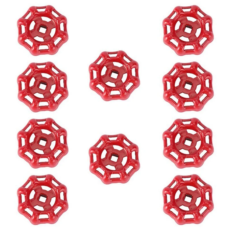 

100X Replacement Gate Valve Handwheel Broach In External Metal Faucet Pipe Water Faucet Handle