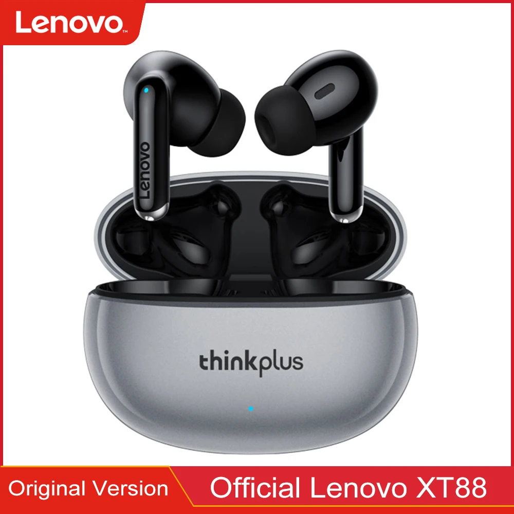 

New Original Lenovo XT88 Tws Wireless Earphone Bluetooth 5.3 Dual Stereo Noise Reduction Bass Touch Control Long Standby Headset