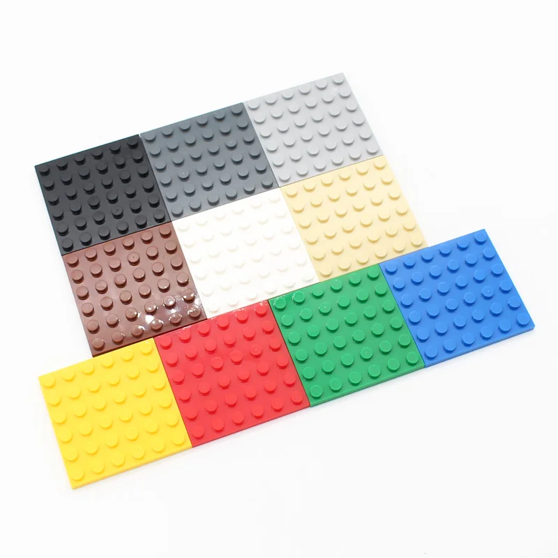 

50g/bag MOC Bricks Parts 3958 Base Plate 6x6 DIY Enlighten Building Blocks Compatible with Classic Construction Toys