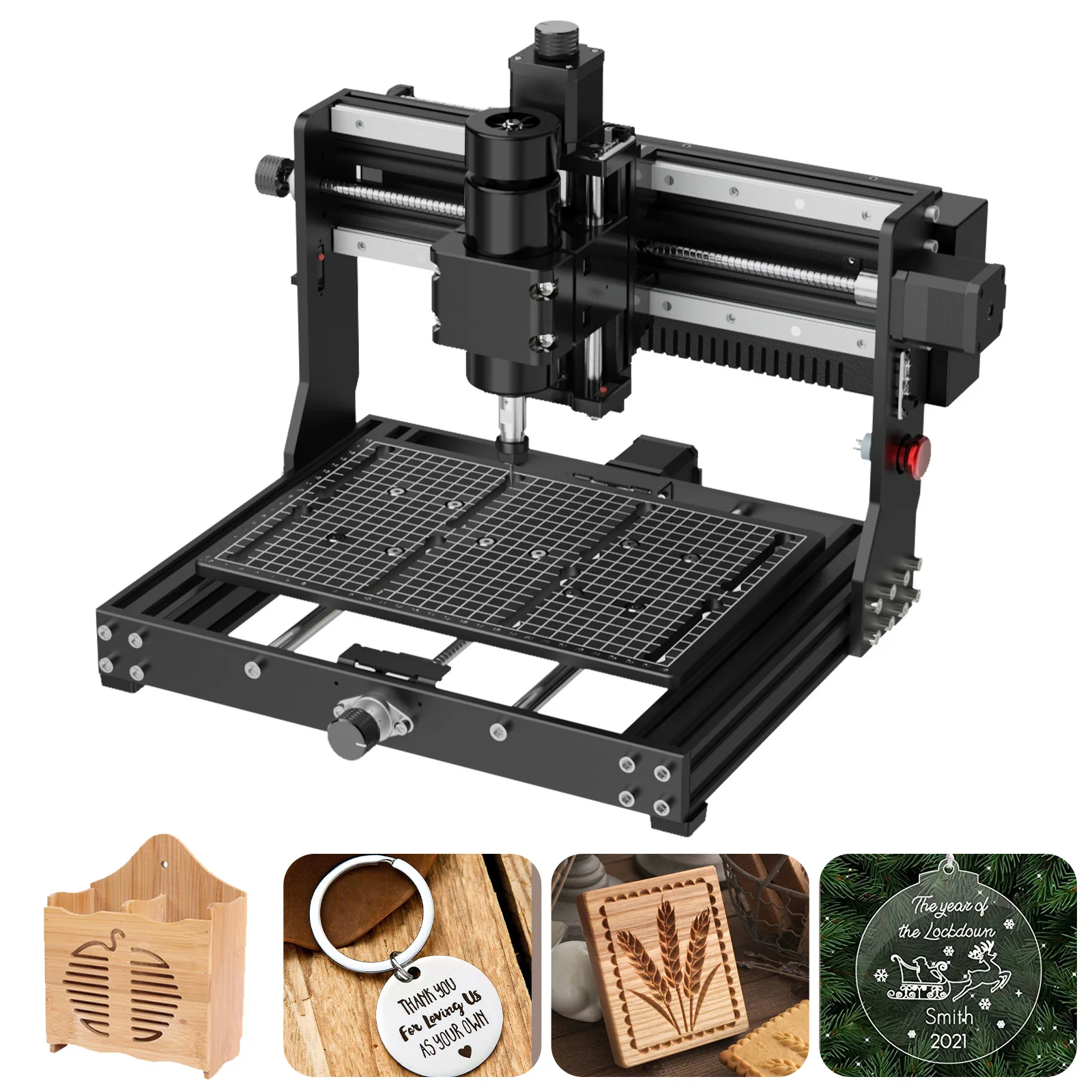 TWOWIN CNC 3020 Plus лазерный гравер гравировальный станок с ЧПУ 500 Вт шпиндель GRBL Control DIY