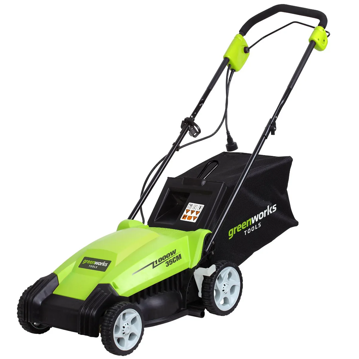 Electric lawn mower Greenworks GLM1035 | Инструменты