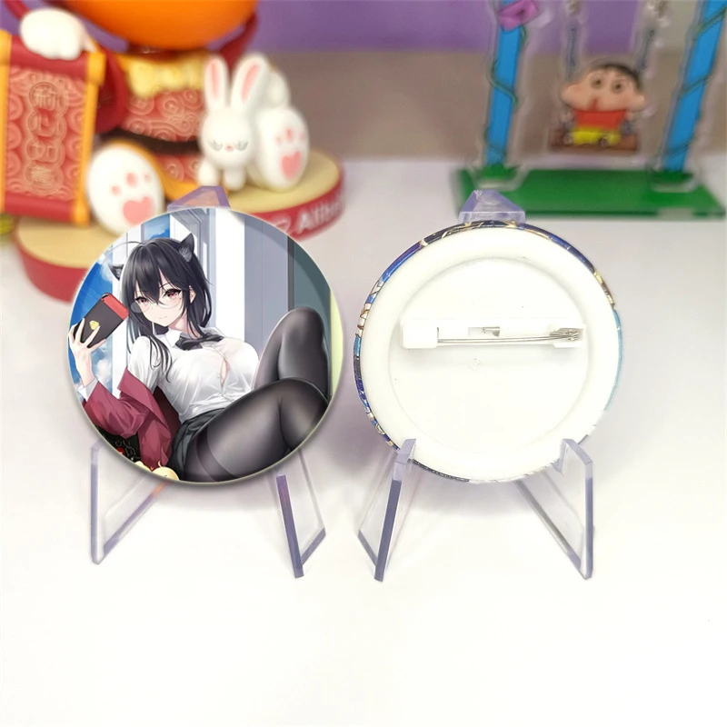 Брошь в стиле аниме Игры В лазури Лейн