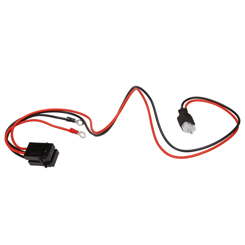 Кабель питания 6-контактный коротковолновый для Yaesu FT-857D IC-725A 1 метр