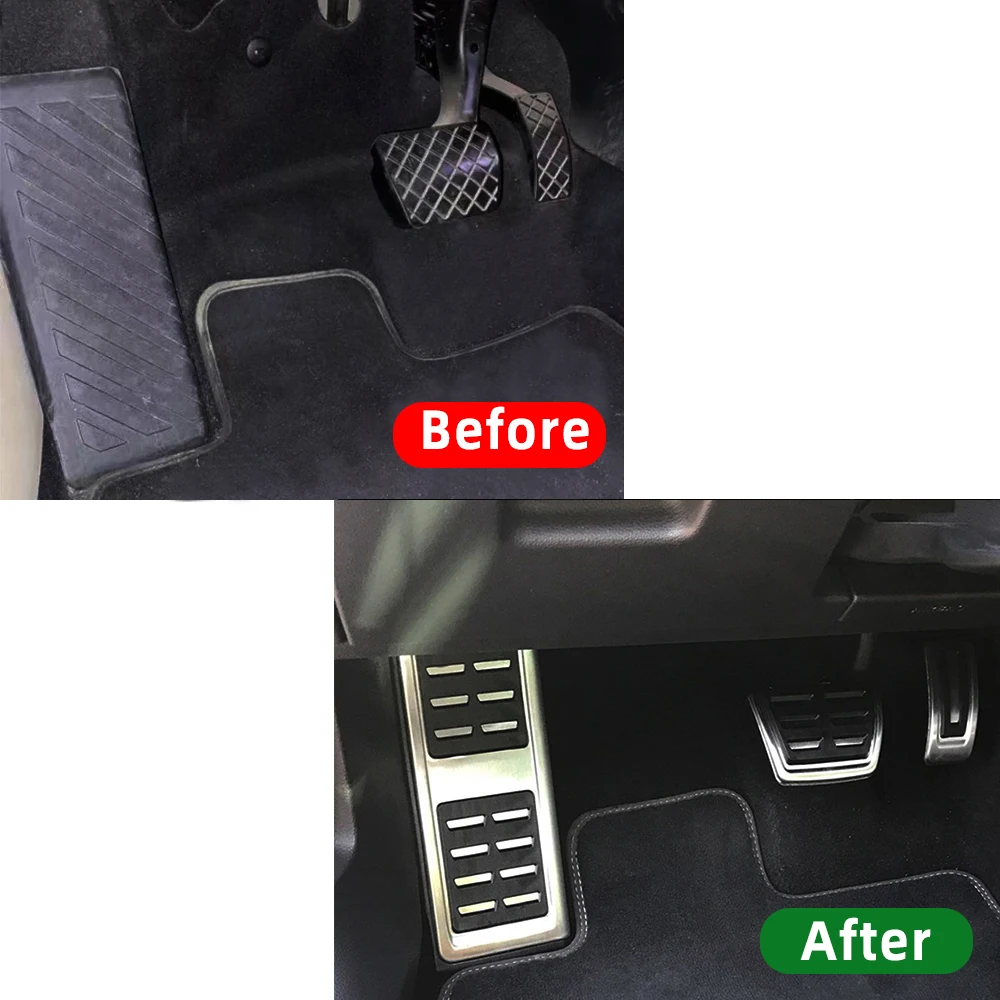 Накладка на педаль автомобиля Lilmanta накладки педали тормоза газа для Volkswagen VW Tiguan