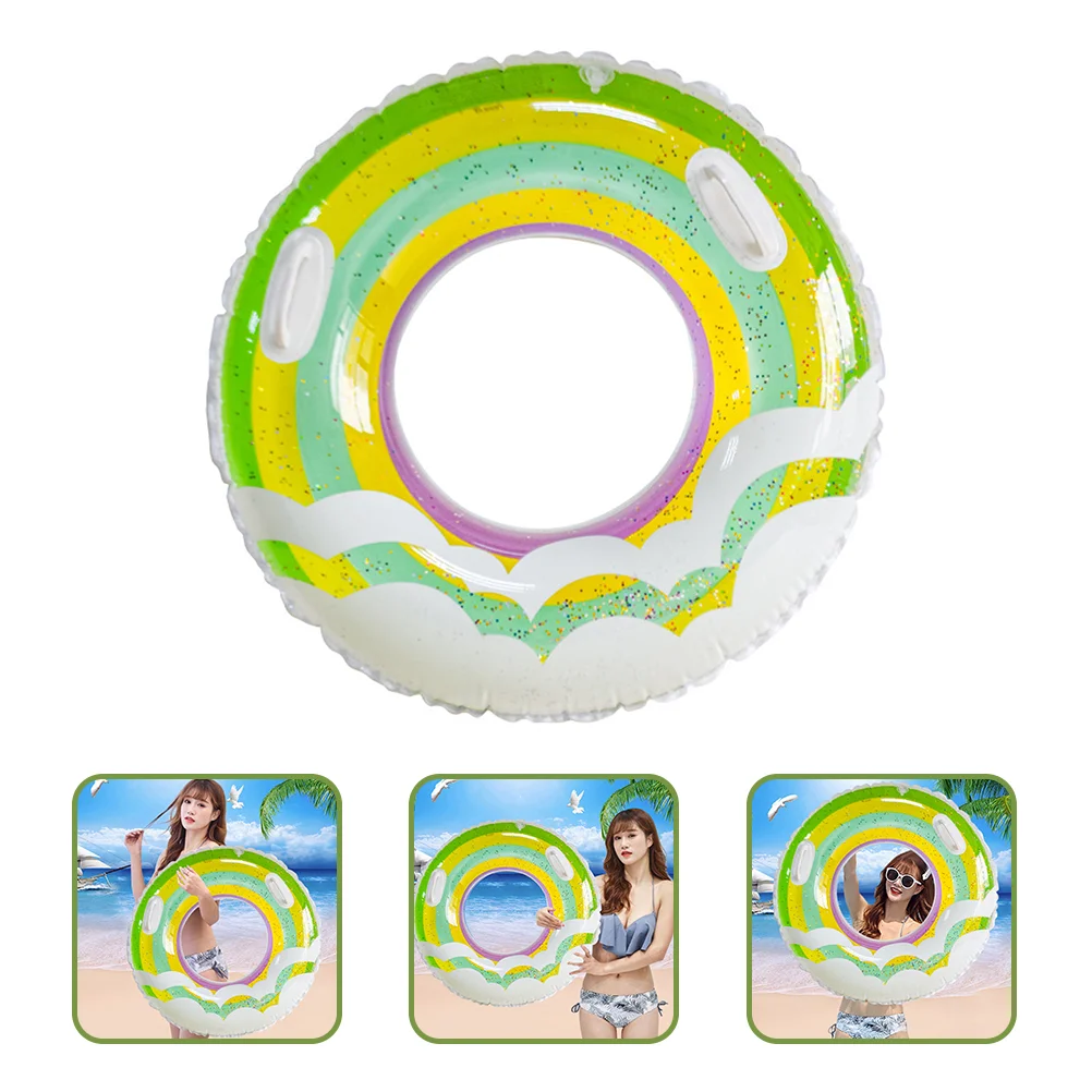 

Inflatable Swim Ring Floats Swimming Pool Adult Floating Object Tube Rings Pvc Adults